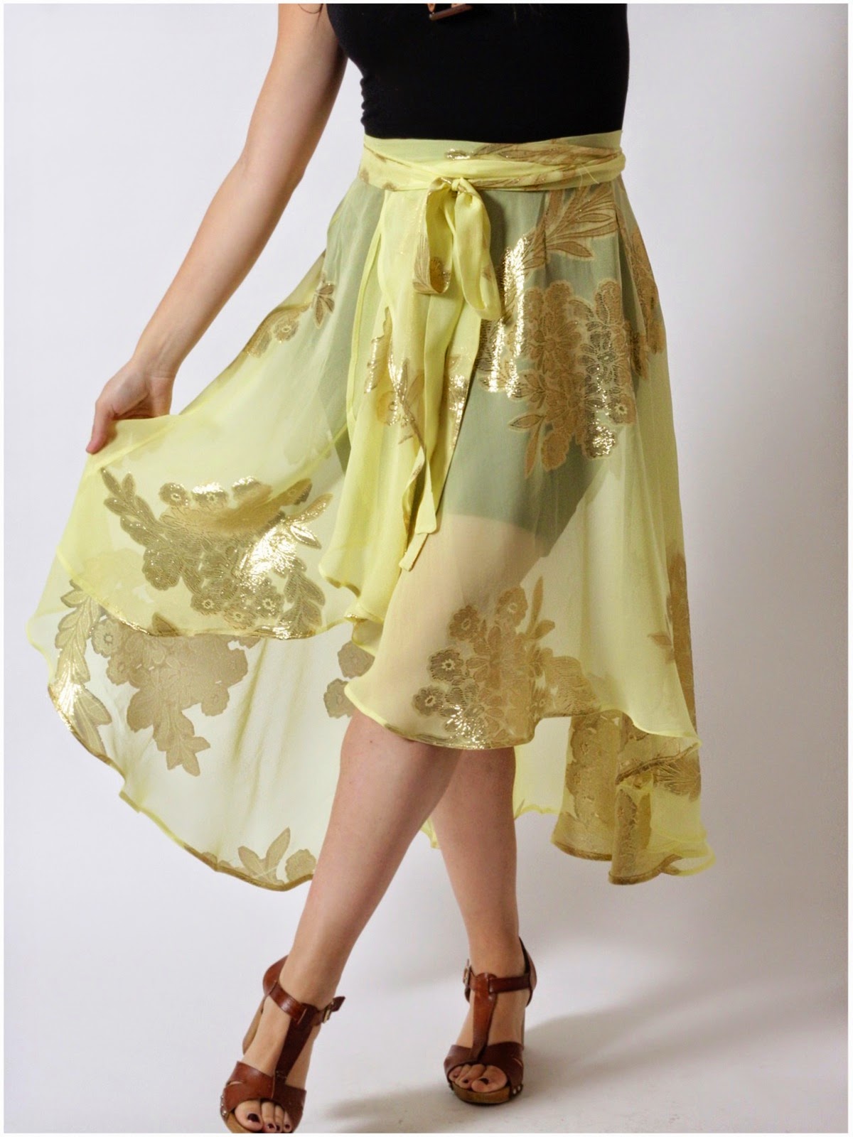 Julia Bobbin - Cascade Skirt by Megan Nielsen Patterns