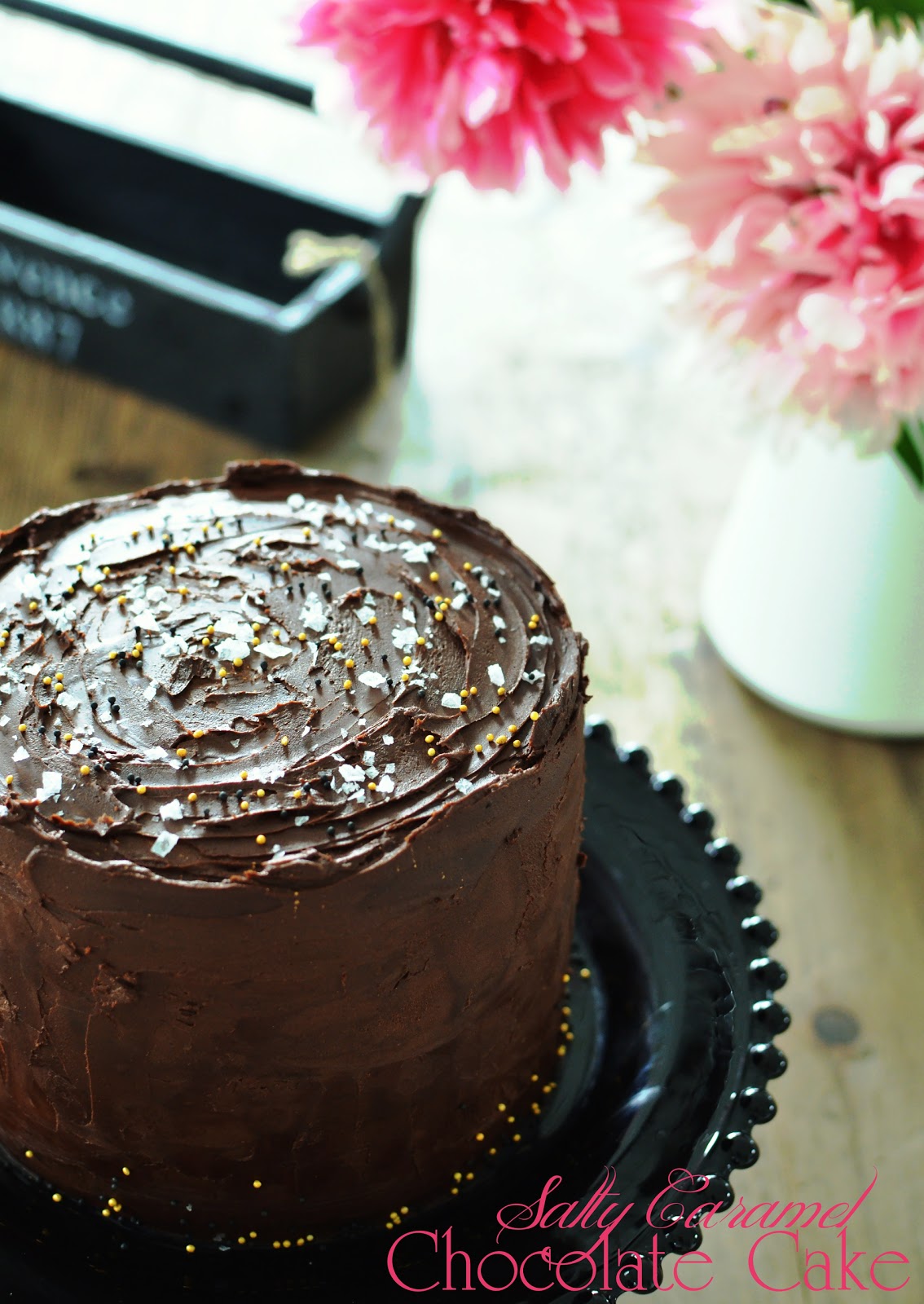 Louise´s Spis Salted Caramel Chocolate Cake (Chokladtårta med salt