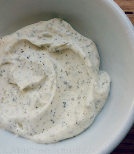 Easy Homemade Creamy Low Carb Sauce or Dressing That Goes Great with Everything! 