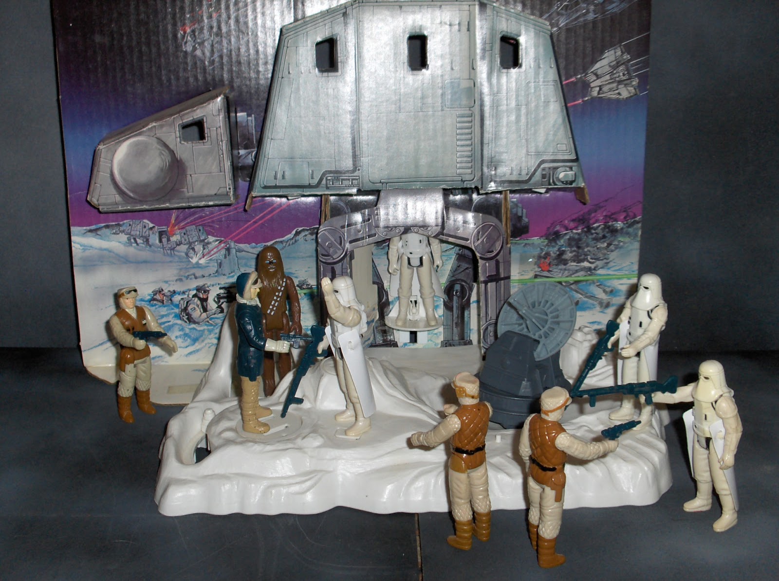 Vintage Kenner Star Wars Toys Hoth Ice Adventure Playset