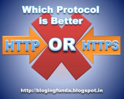 HTTP Protocol or HTTPS Protocol is Better To convert your blogspot blog from non secure to a secure blog, google has given an inbuilt feature to its blogspot bloggers.