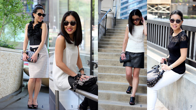 black and white outfits black and white