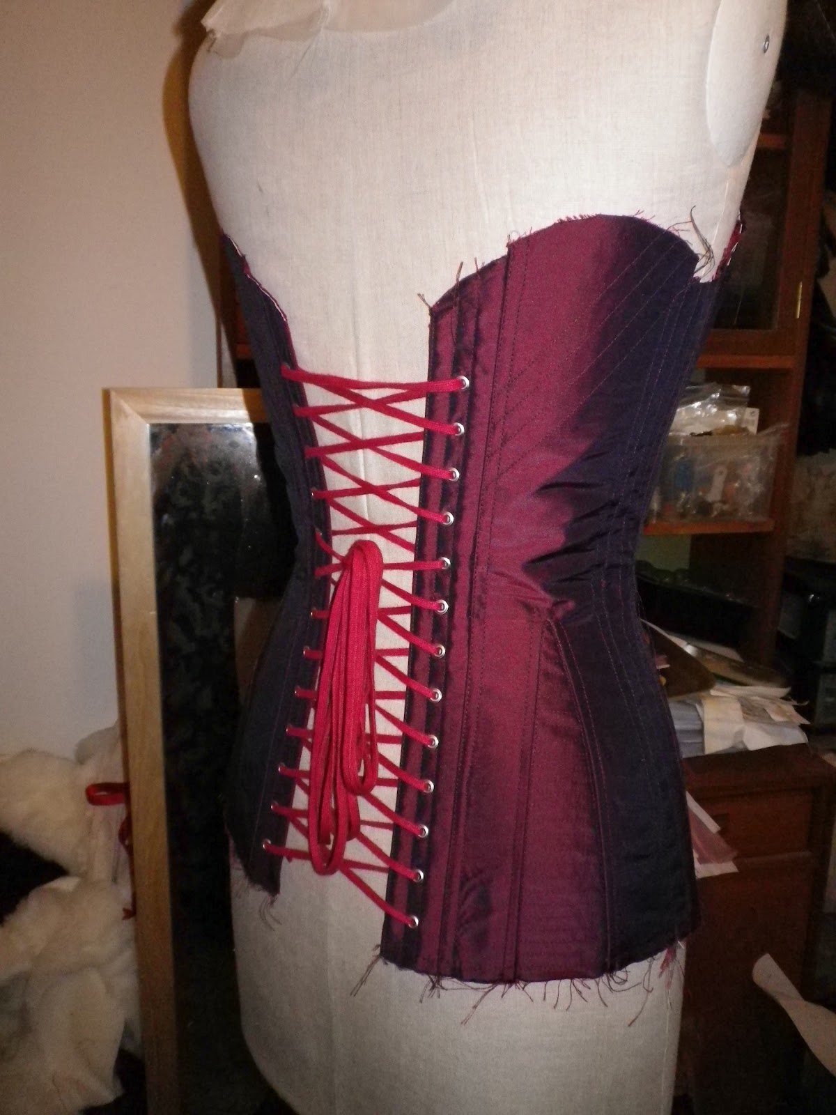 Chrissie NicholsonWild Corset makers diary New corset designs