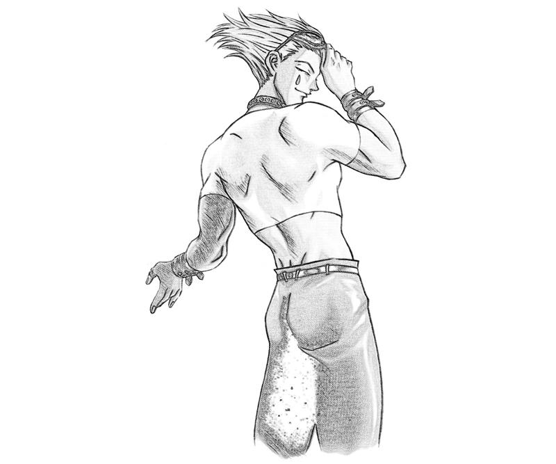 Hisoka Look Coloring Pages hisoka-look-coloring-pages