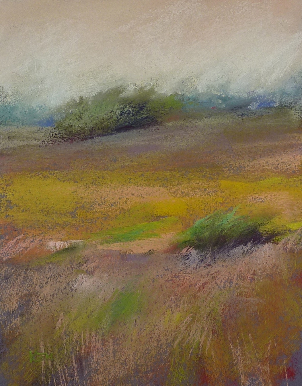 Painting My World: Pastel FAQ: Choosing Paper Color for a Painting