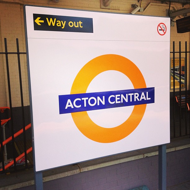 Acton Central Station West London Britain All Over Travel Guide