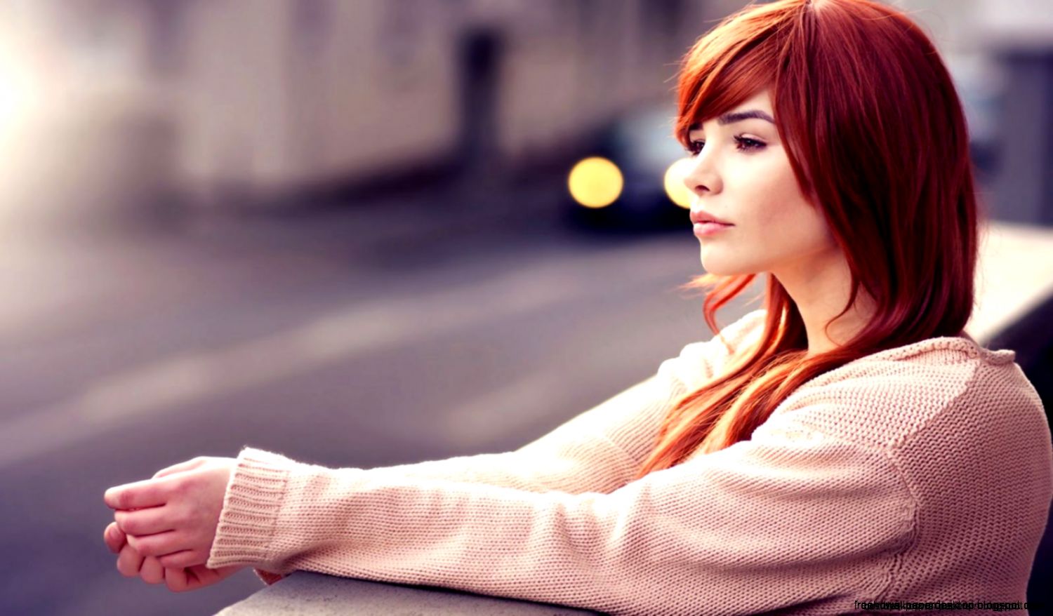 Nature Forest Redhead Girl Photo Hd Wallpaper Best Desktop Nature Forest Redhead Girl Photo Hd Wallpaper Best Desktop