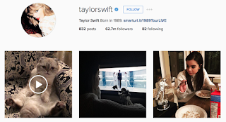 akun instagram +Taylorswift