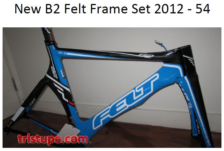 Felt B2 TT Bike Frame Size 54CM For Sale ~ TRISTUPE.COM