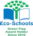 Four Green ECO Flags
