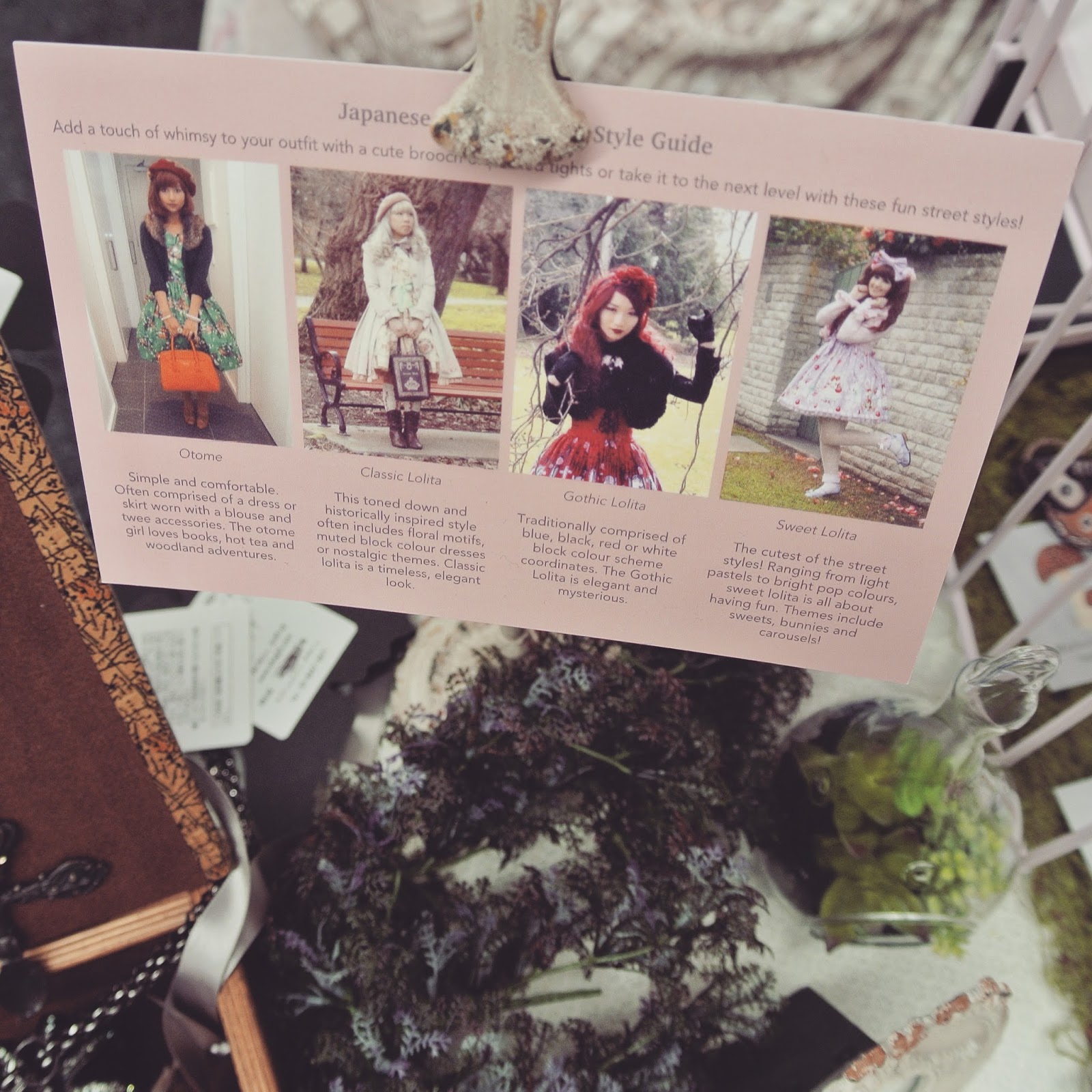 chiffon rose shop kawaii fashion cute woodland ilustration melbourne market supanova 2015