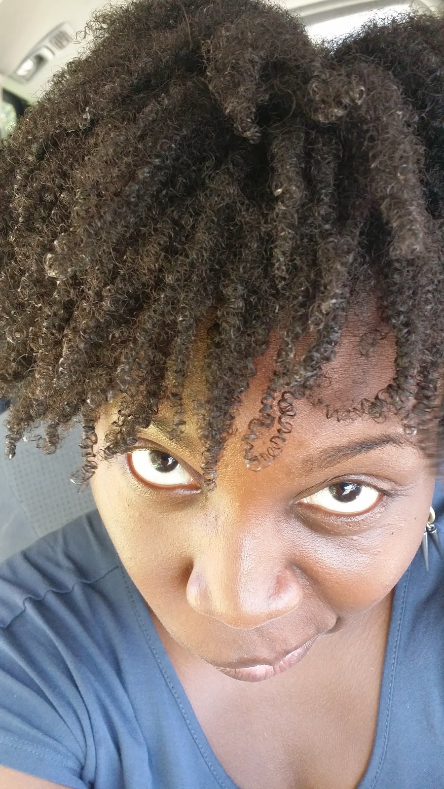 Wash and Go 4B 4C Natural Hair with Flaxseed Gel