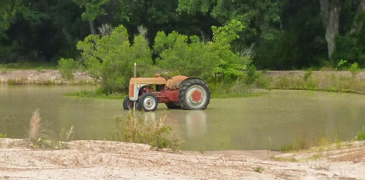 Stealth Survival How to float a tractor!