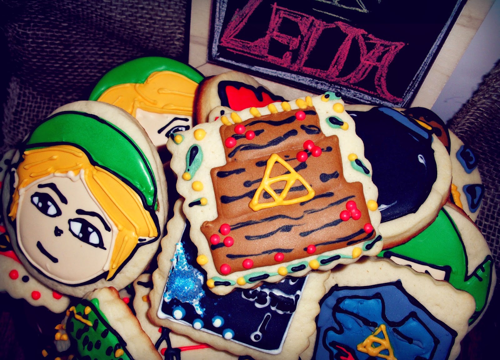 Feeding My Addiction Legend of Zelda Cookie Edition!