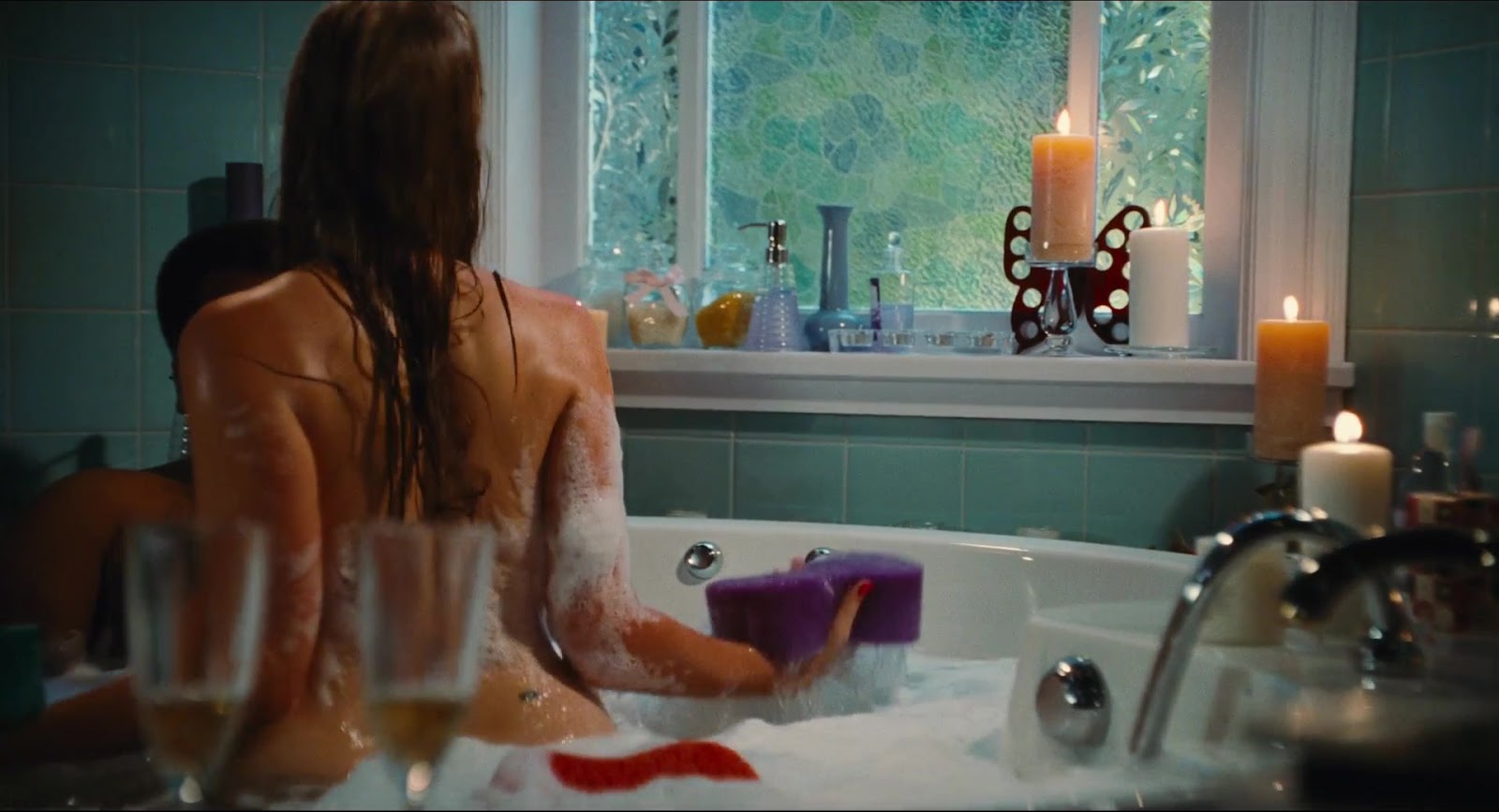 Jessica Paré Hot Tub Time Machine (2010) HD.