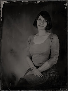 Ambrotime - Studio of Victorian Photography, Portrait einer jungen Frau №2, Dmitriy Klein, ambrotype, 18x24cm