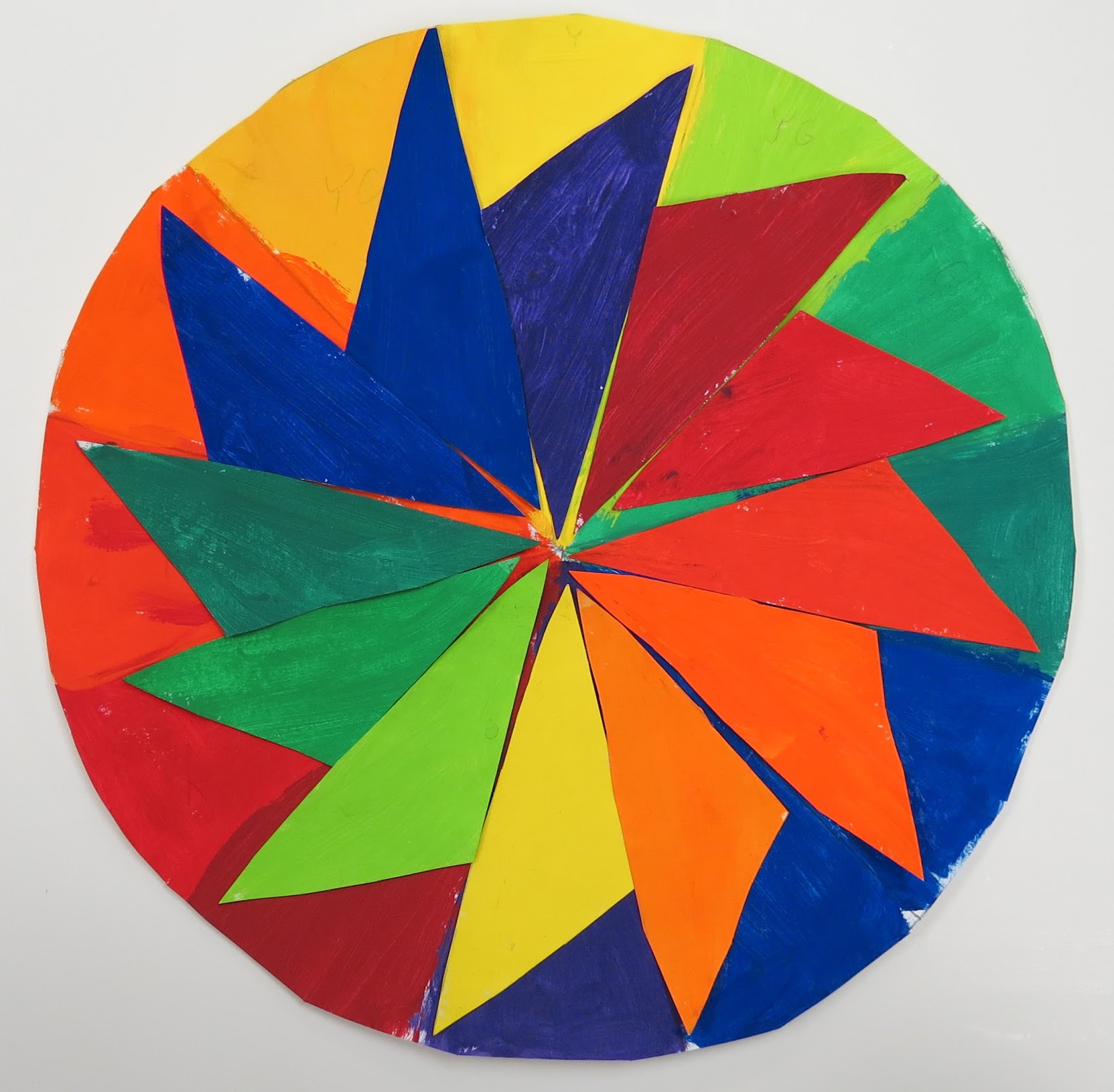 SINKING SPRINGS ART: COMPLEMENTARY COLOR WHEELS - 5th