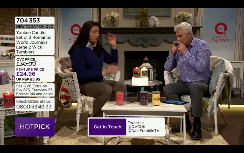 YANKEE CANDLE QVC WORLD JOURNEYS LAUNCH VIDEO Andy's Yankees