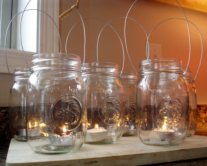 Life of a Vintage Lover DIY Mason Jar Lanterns