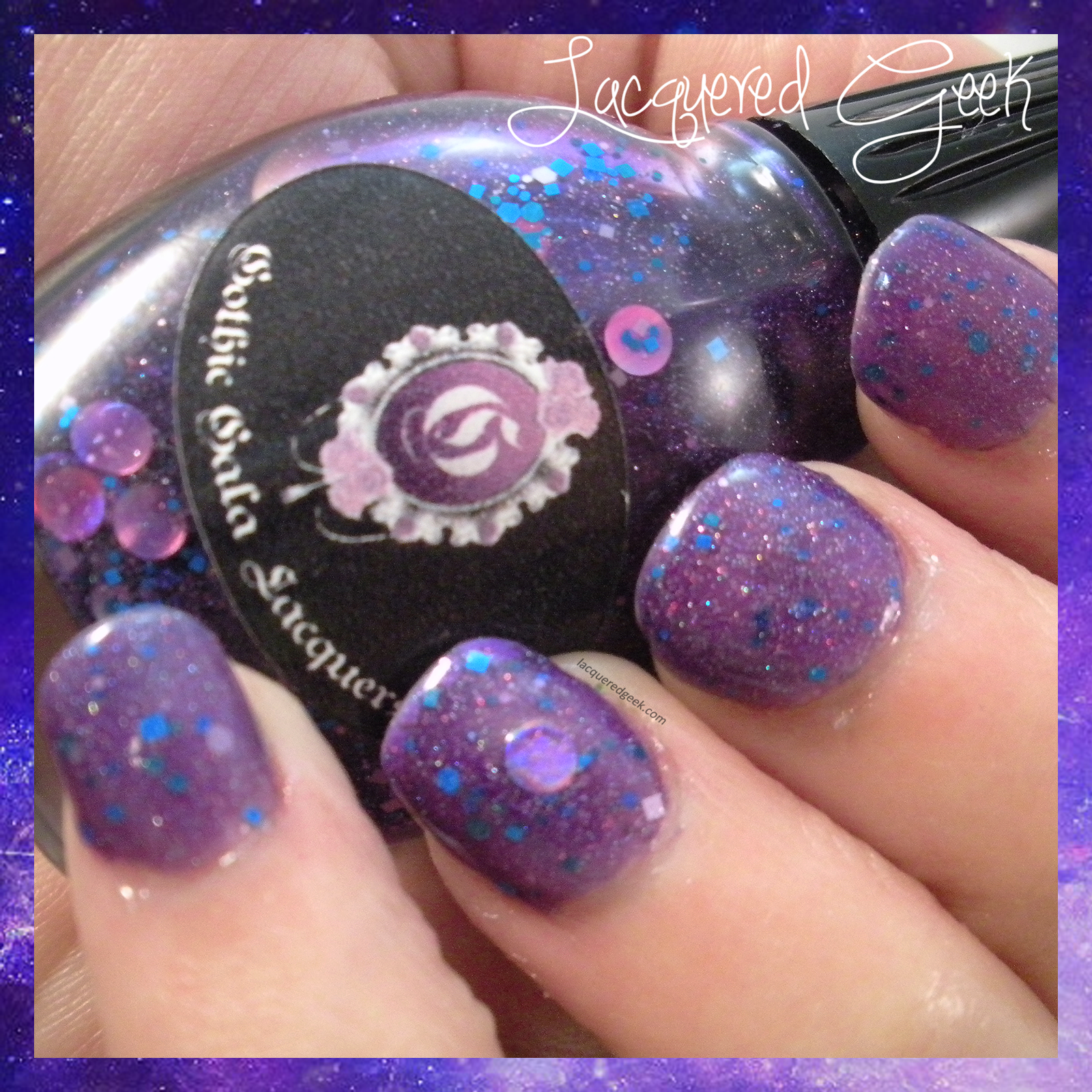 Gothic Gala Lacquer Cosmo Spacely swatch