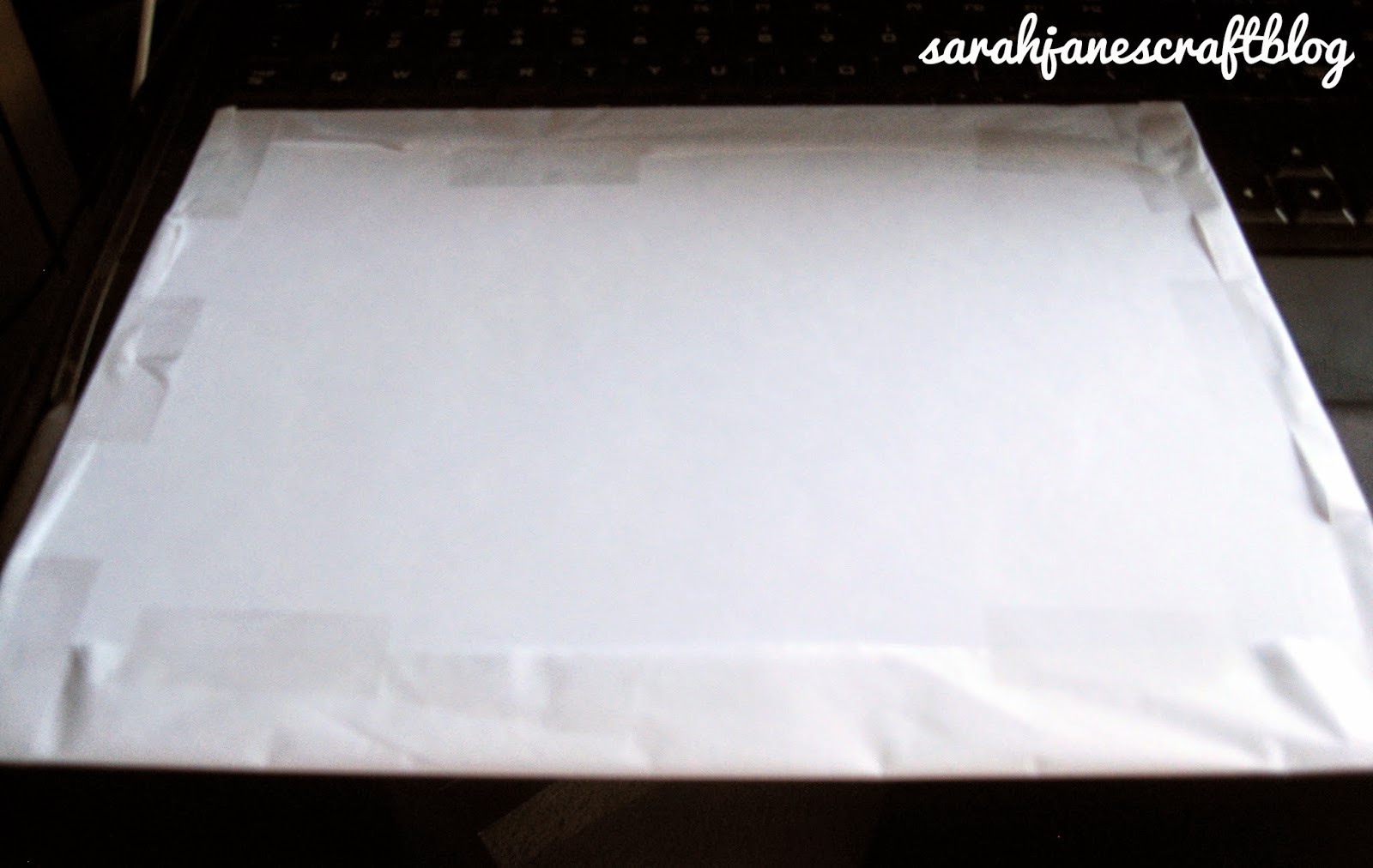 Sarah Jane's Craft Blog Tissue Paper Photo Transfer (Decoupage)