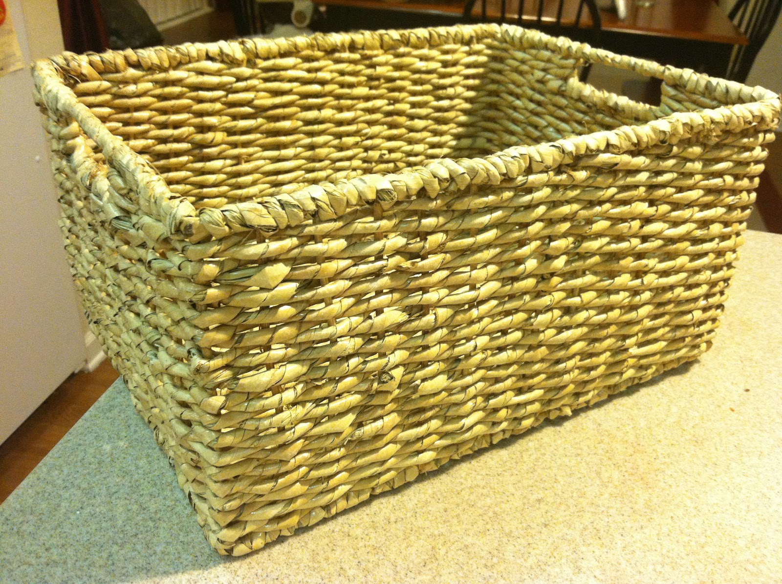 domestic obsession Chalkboard Baskets