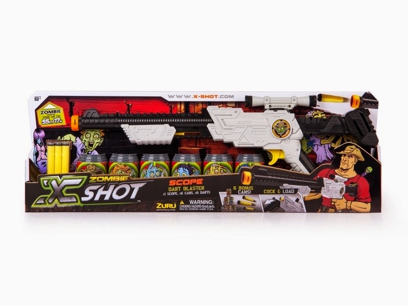 Buffdaddy Nerf Zuru XShot Zombie Scope Review