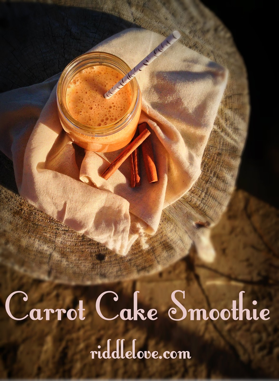 riddlelove Carrot Cake Smoothie A Recipe