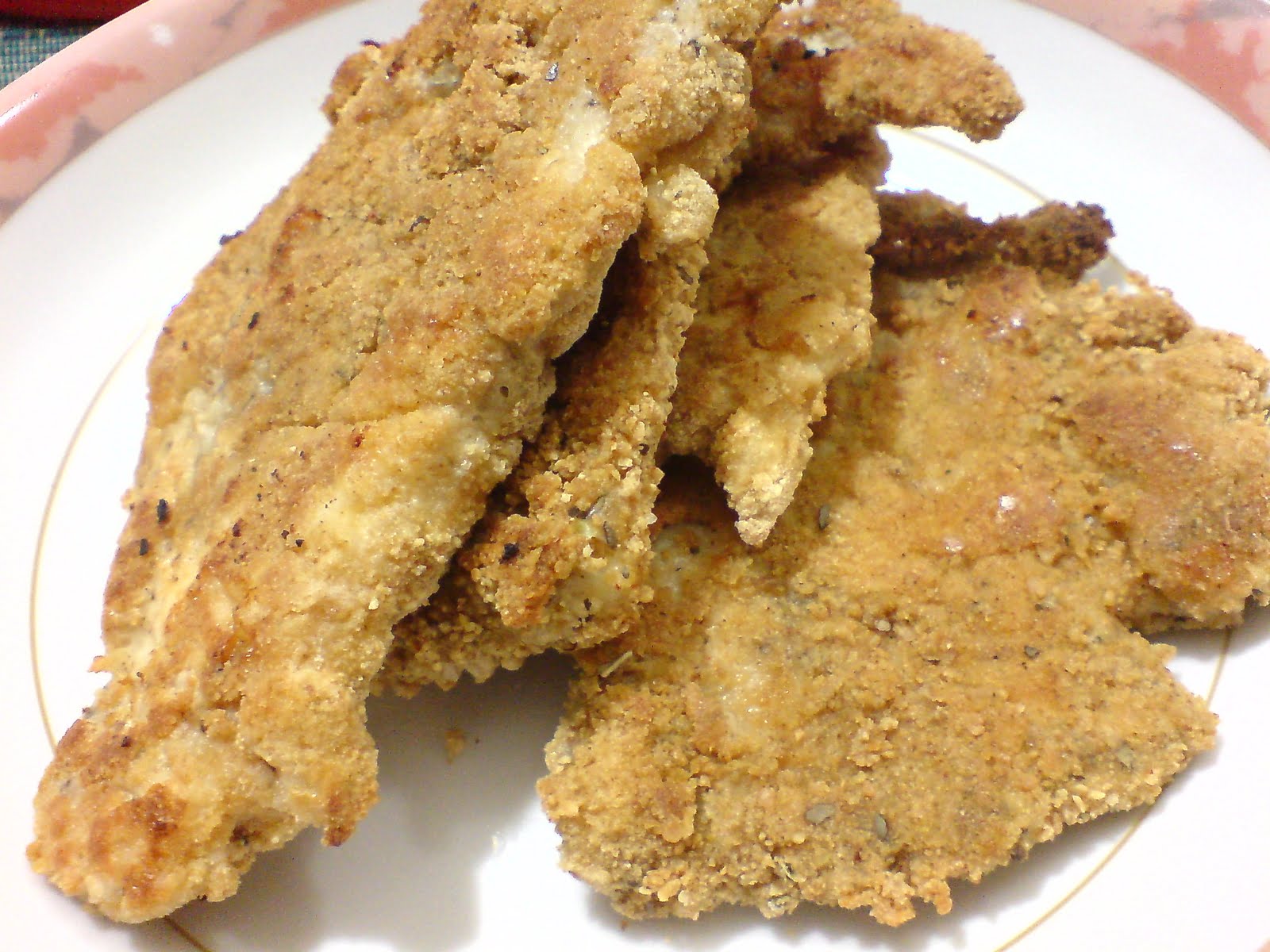 Nihari's CookBook Chicken Escalope (Breaded Chicken)