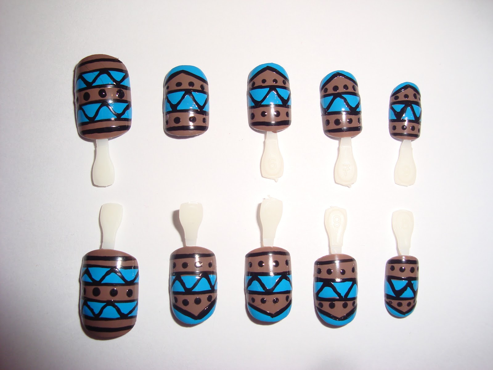 2. Trendy Aztec Nail Art Ideas for 2024 - wide 1