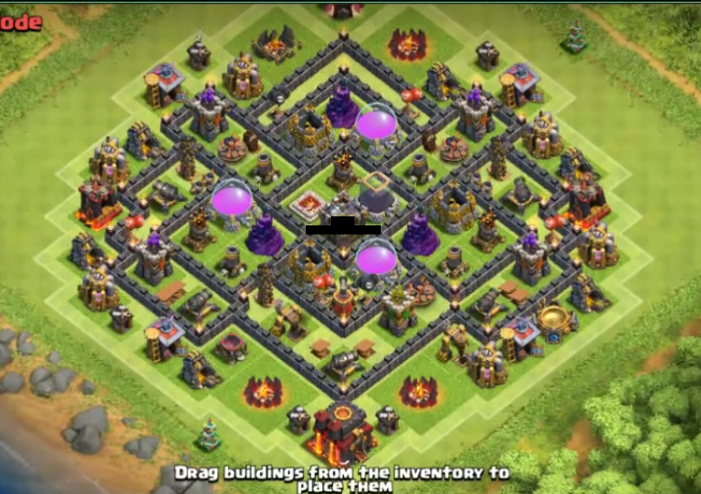 Clash Of Clans Town