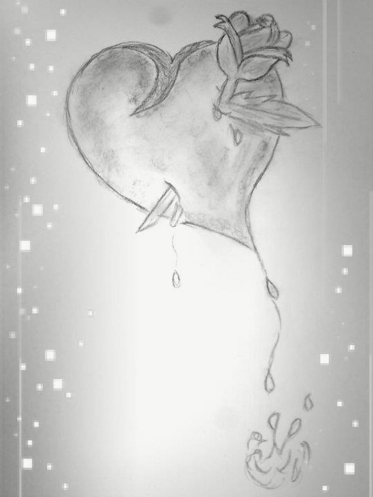 رسومات رومانسية بريشة هند أبو النور الحياة