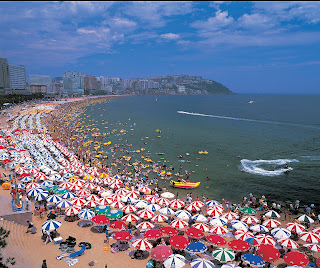Những cảnh đẹp ở thành phố Busan Hàn Quốc Haeundae+Beach