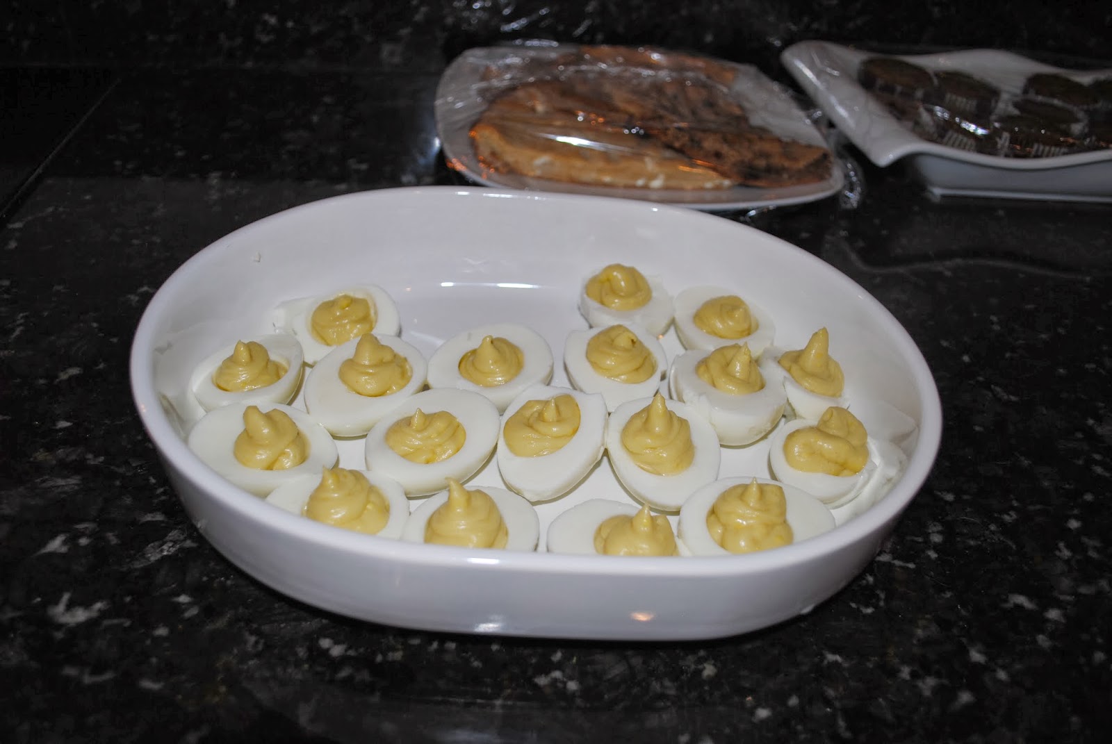 Everything Truesdel low fodmap deviled eggs )