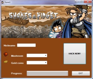 All hack online: SHAKES AND FIDGET HACK