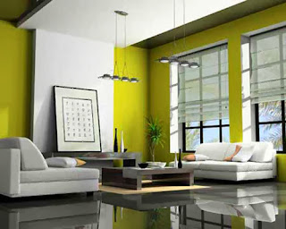 kombinasi cat warna hijau untuk ruangan