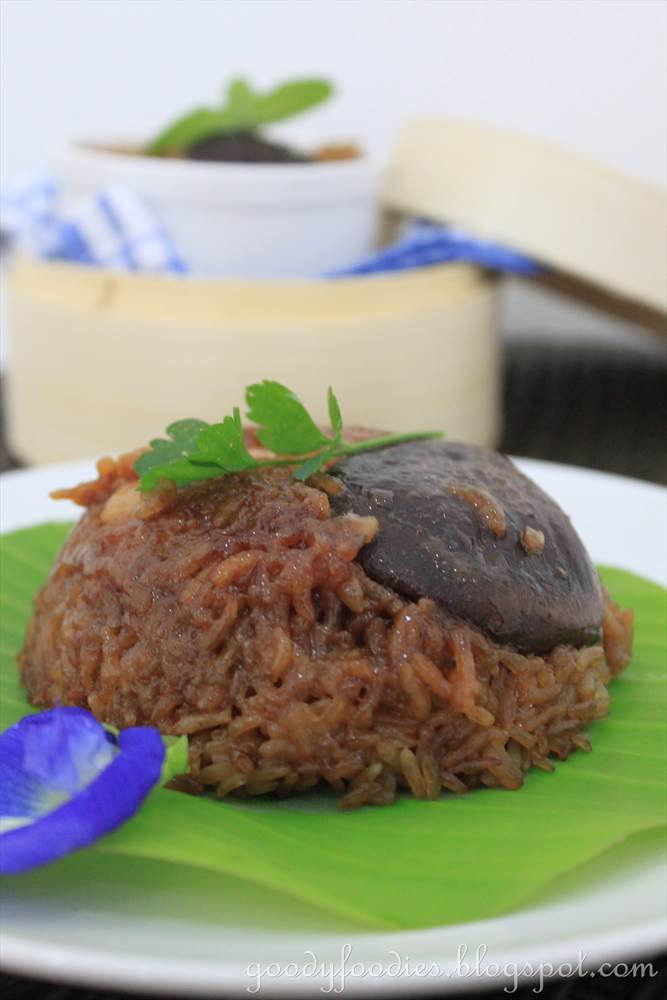 GoodyFoodies Recipe Lo Mai Gai 糯米雞 (Steamed Glutinous Rice with