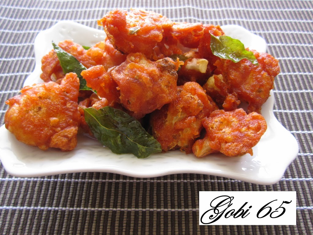 Gobi 65/ Fried Cauliflower/ Chinese Cauliflower Fry Lincy's Cook Art