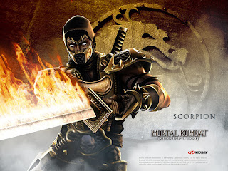 Scorpion Mortal Combat HD Wallpaper