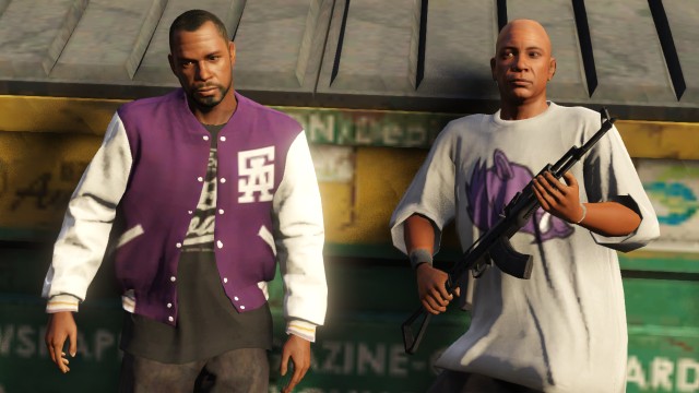 Gta5 ロスサントス人物名鑑 妄想ミッション３ の男二人組