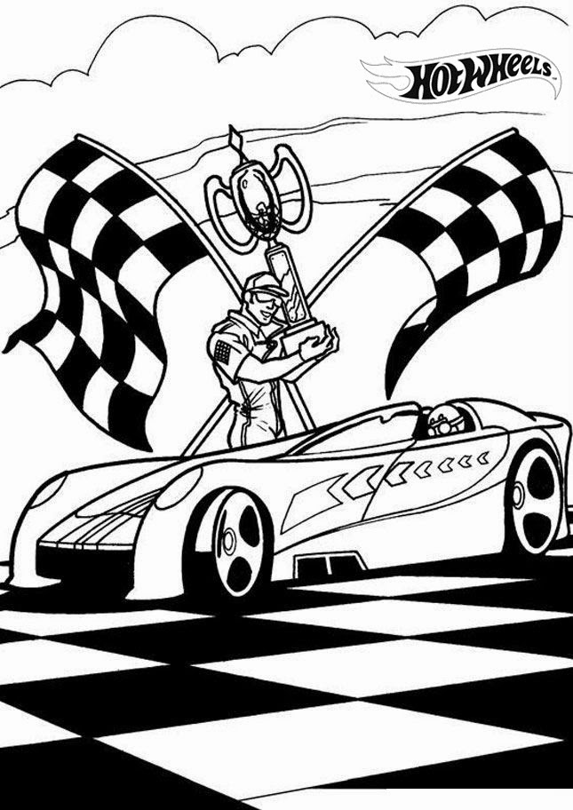 Hot Wheels Coloring Pages 28