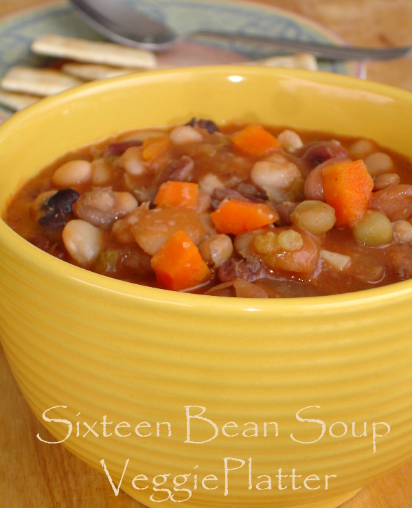 Veggie Platter Sixteen Bean Soup