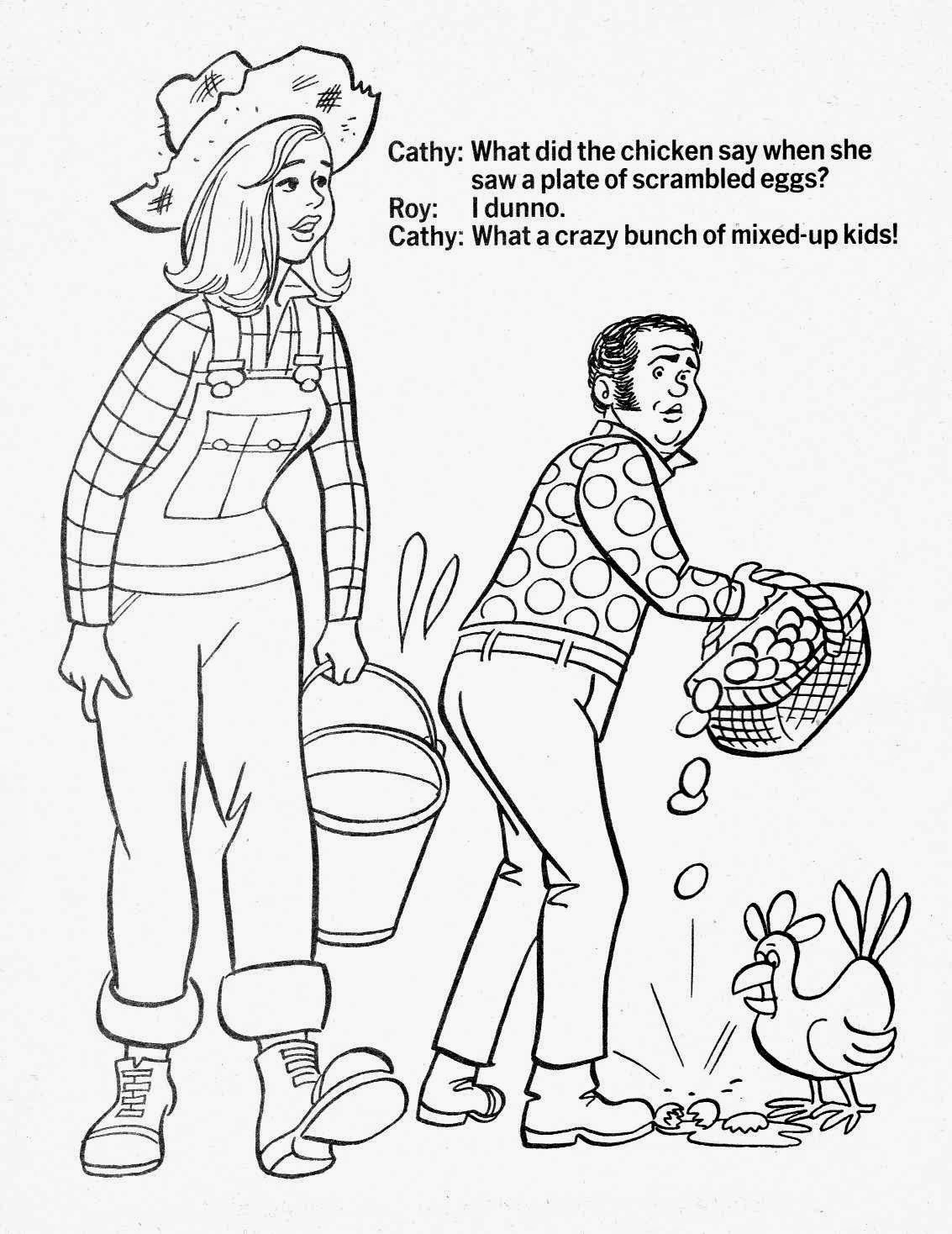 And Everything Else Too Hee Haw Coloring Book 70