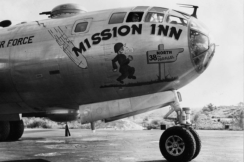 Jet & Prop by FalkeEins Boeing B29 Superfortress nose art from the