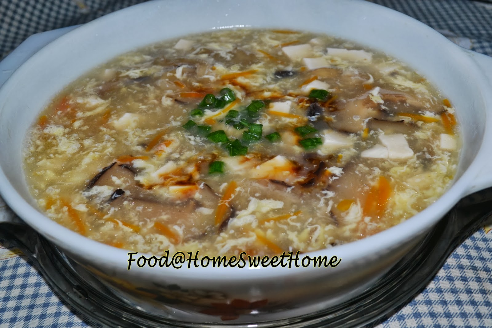 FoodHome Sweet Home Sea Cucumber Fish Maw Beancurd Soup 海参鱼鳔豆腐羹