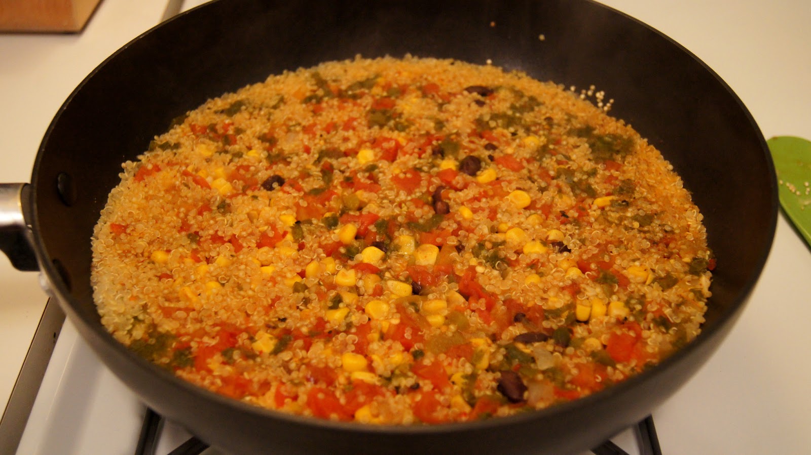 Elizabeth's Dutch Oven One Pot Mexican Quinoa with Black Beans