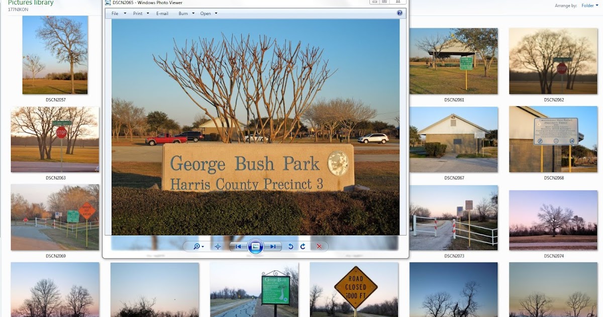HTownWest Photo Blog Why Bush Park?