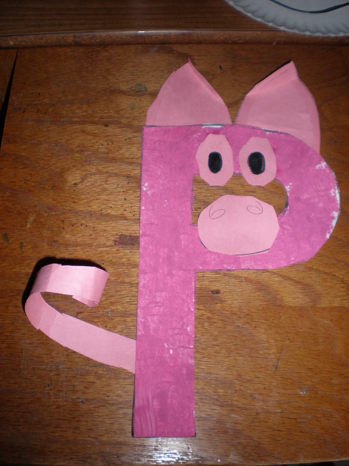 The Creative Corner The Letter P