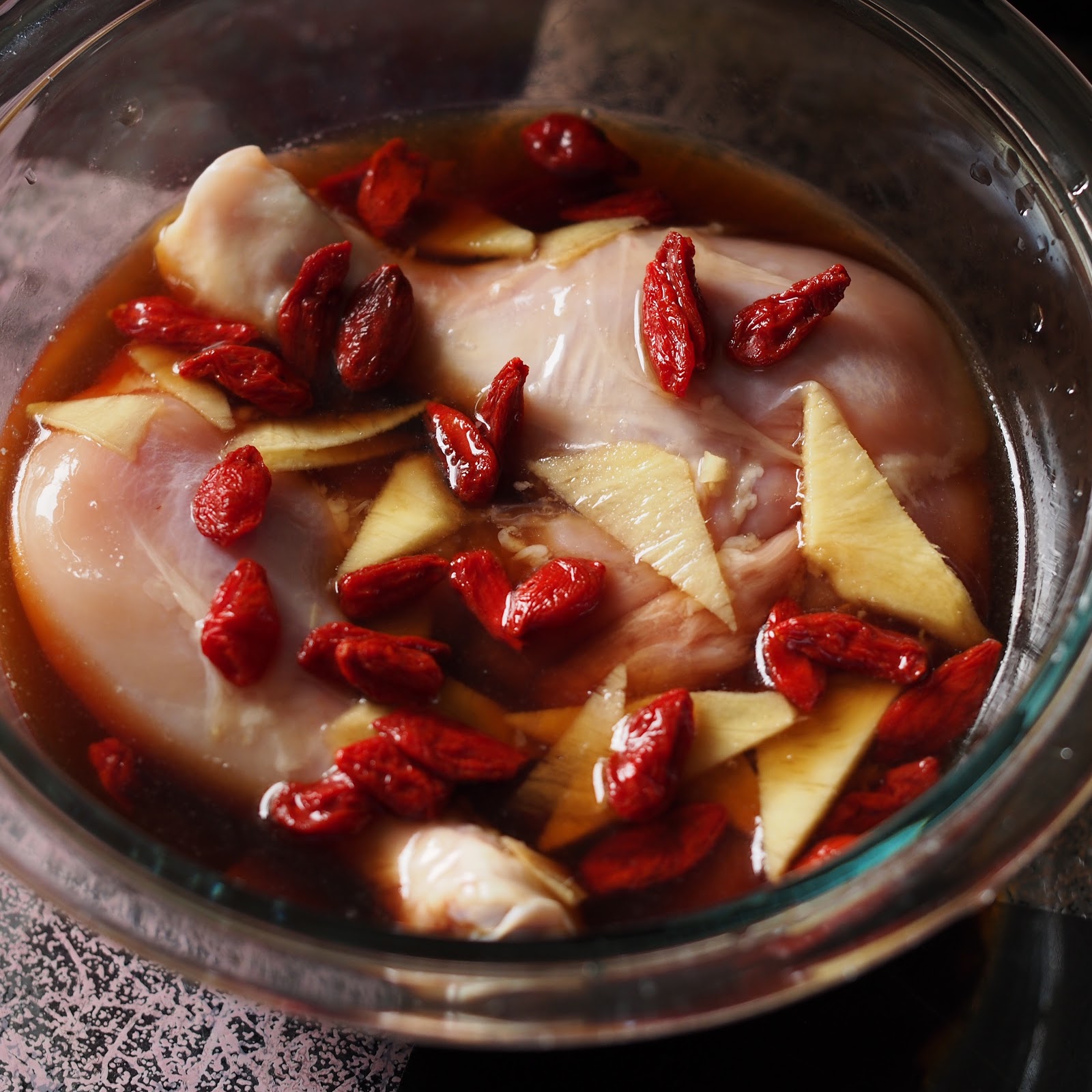 Simple Everyday Food Steamed Chicken Drumstick with Essence of Chicken