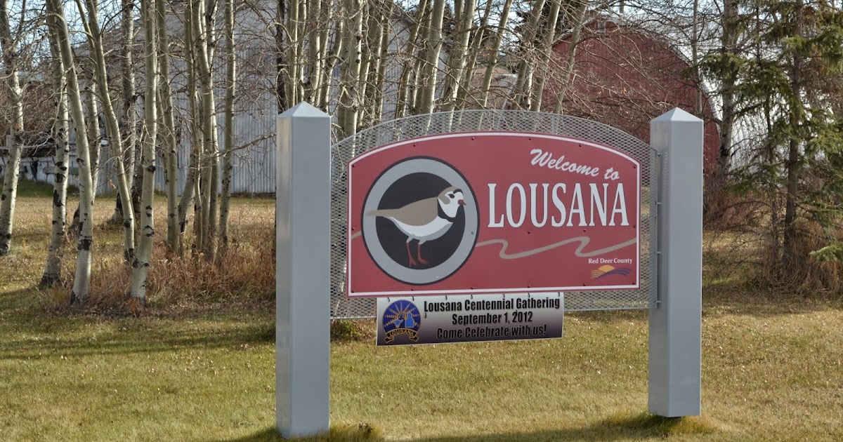 McLeans Mini Travel Blog Lousana, AB